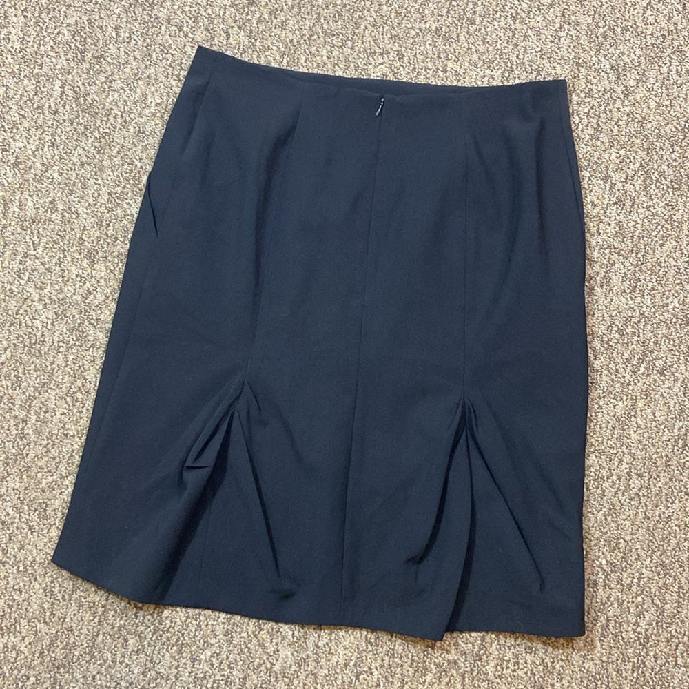 Worthington Elegant Black Skirt Plus Size 16